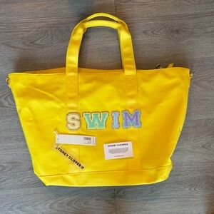 Stoney Clover Yellow Tote Bag NWT